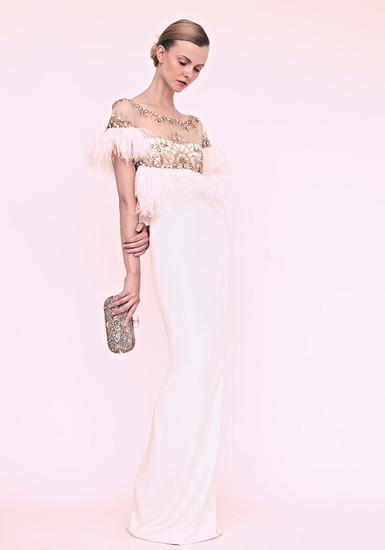 Marchesa 2013 dəbli ziyafət geyimləri