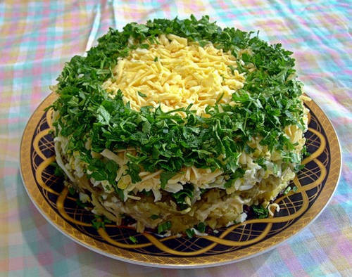 Salatların heyrətamiz formada bəzədilməsi (1-ci hissə)