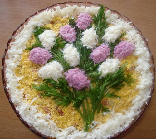 Salatların heyrətamiz formada bəzədilməsi (1-ci hissə)